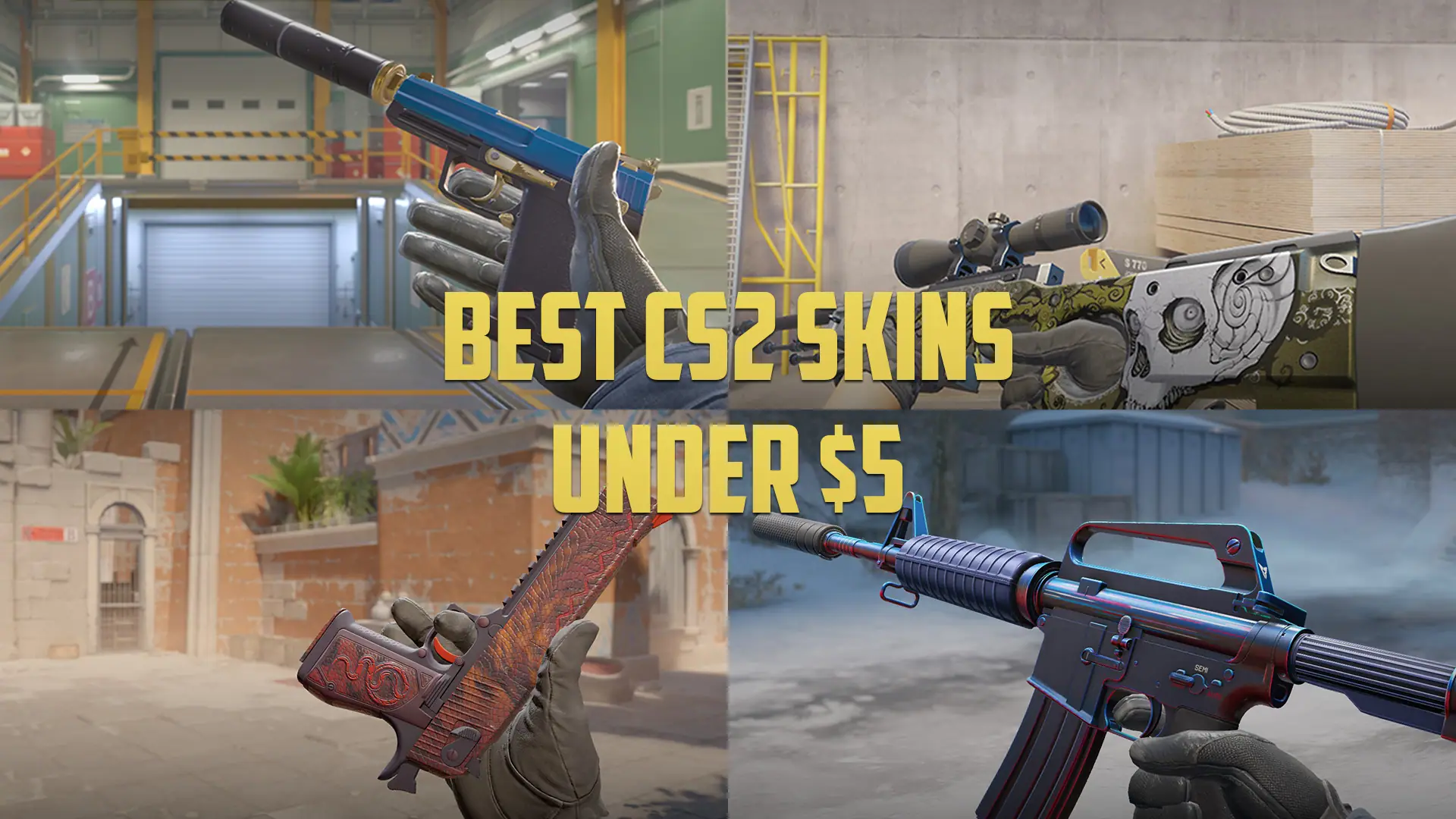 Best CS2 Skins Under $5 And How To Get Them